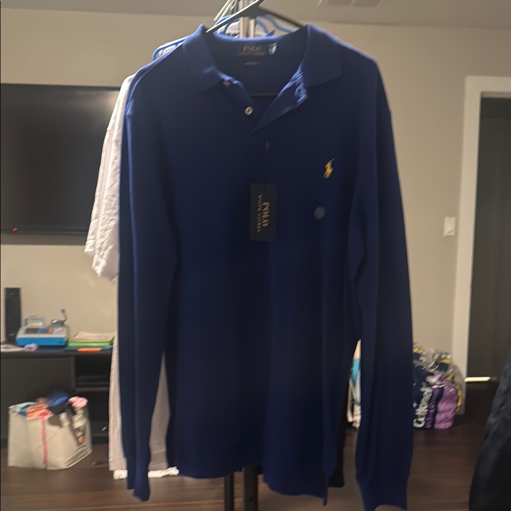 Polo by Ralph Lauren Blue Polo Shirt Classic Style